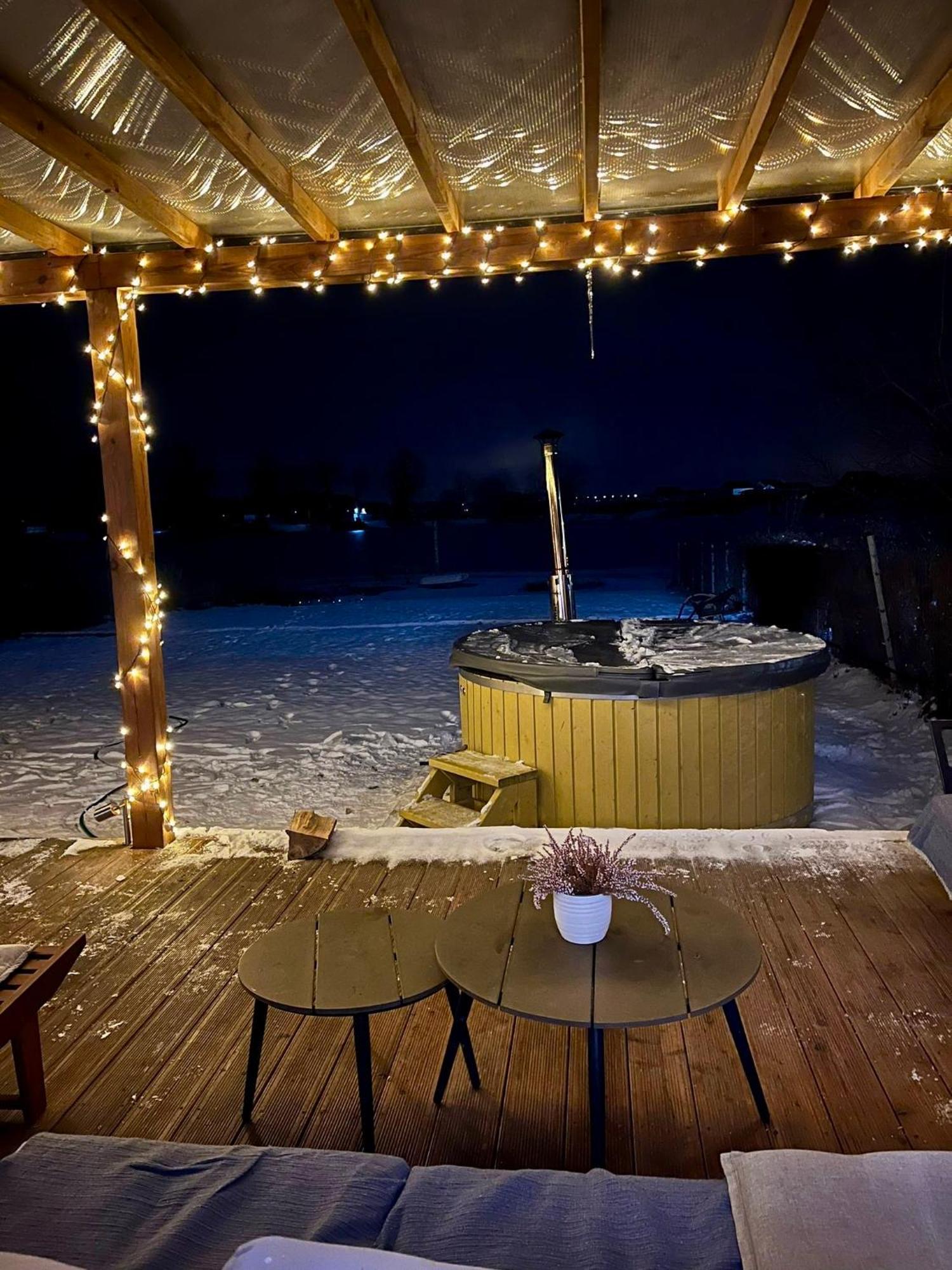 BieniowiceRelax House Nad Jeziorem Z Goraca Balia别墅 外观 照片